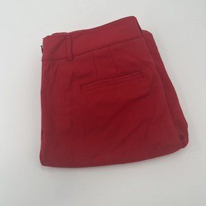 White House Black Market Red Dress Slacks Women's Size 6R